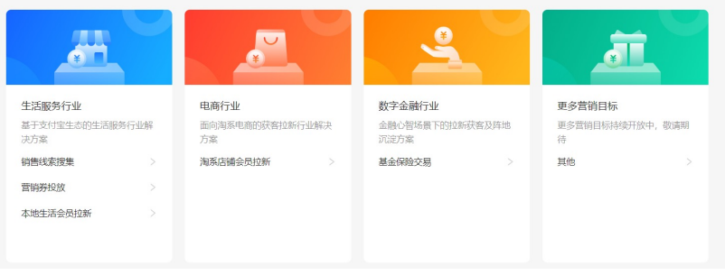 支付宝展示广告推广营销目标 支付宝展示广告推广营销目标