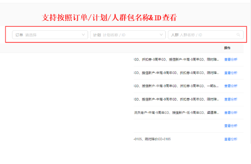 支付宝品牌广告本次升级支持查看计划维度数据