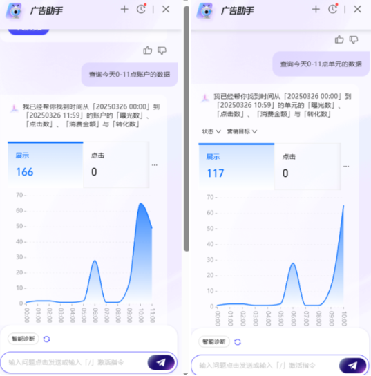 支付宝广告AI助手数据查询功能 支付宝广告AI助手数据查询功能