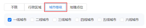 支付宝广告城市等级设置 支付宝广告城市等级设置