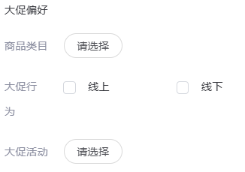 支付宝广告人群定向——大促偏好 支付宝广告人群定向——大促偏好