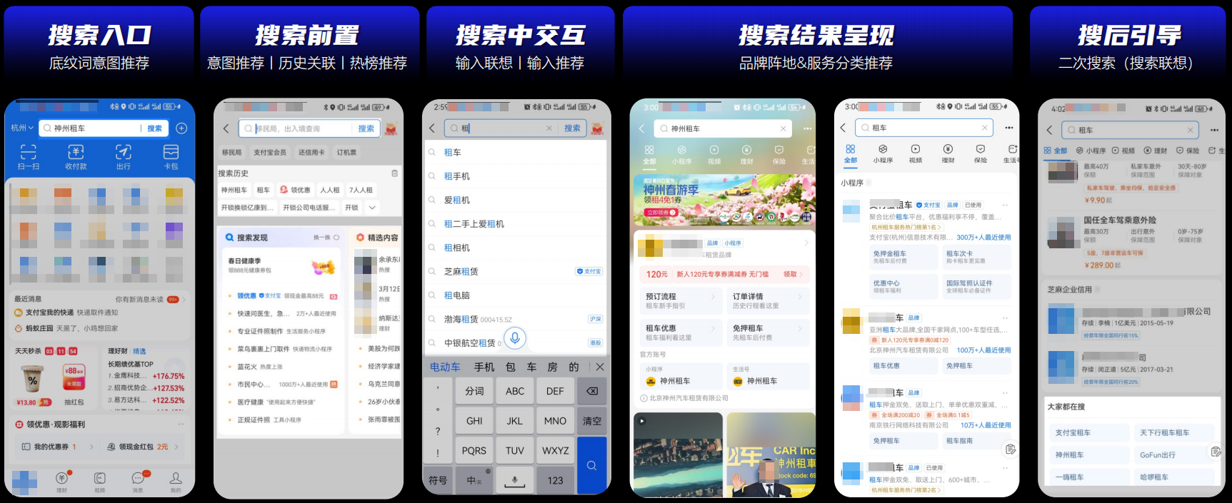 支付宝搜索广告闭环