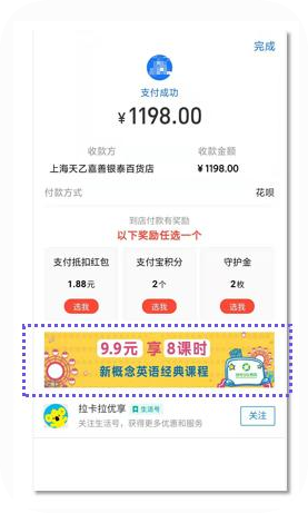 支付成功页